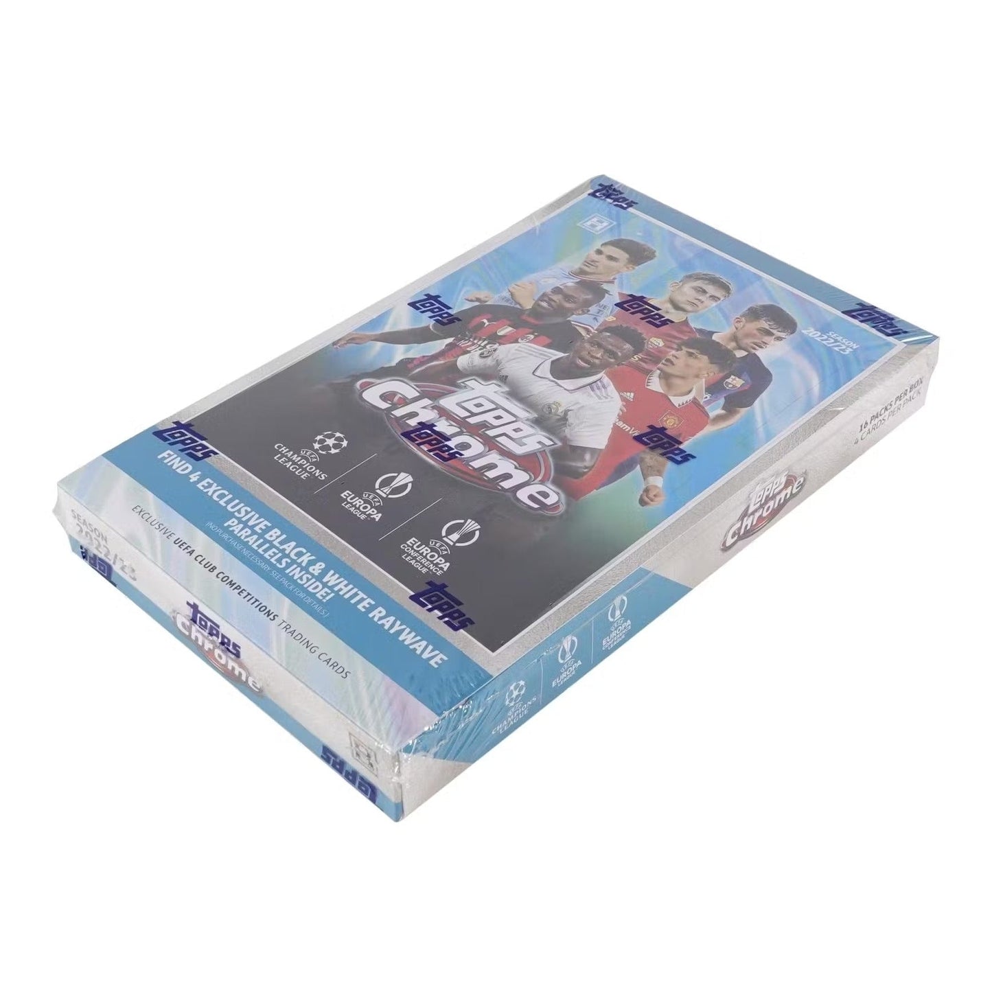 2022-2023 Topps Chrome UEFA Club Competitions Soccer Hobby Lite Box
