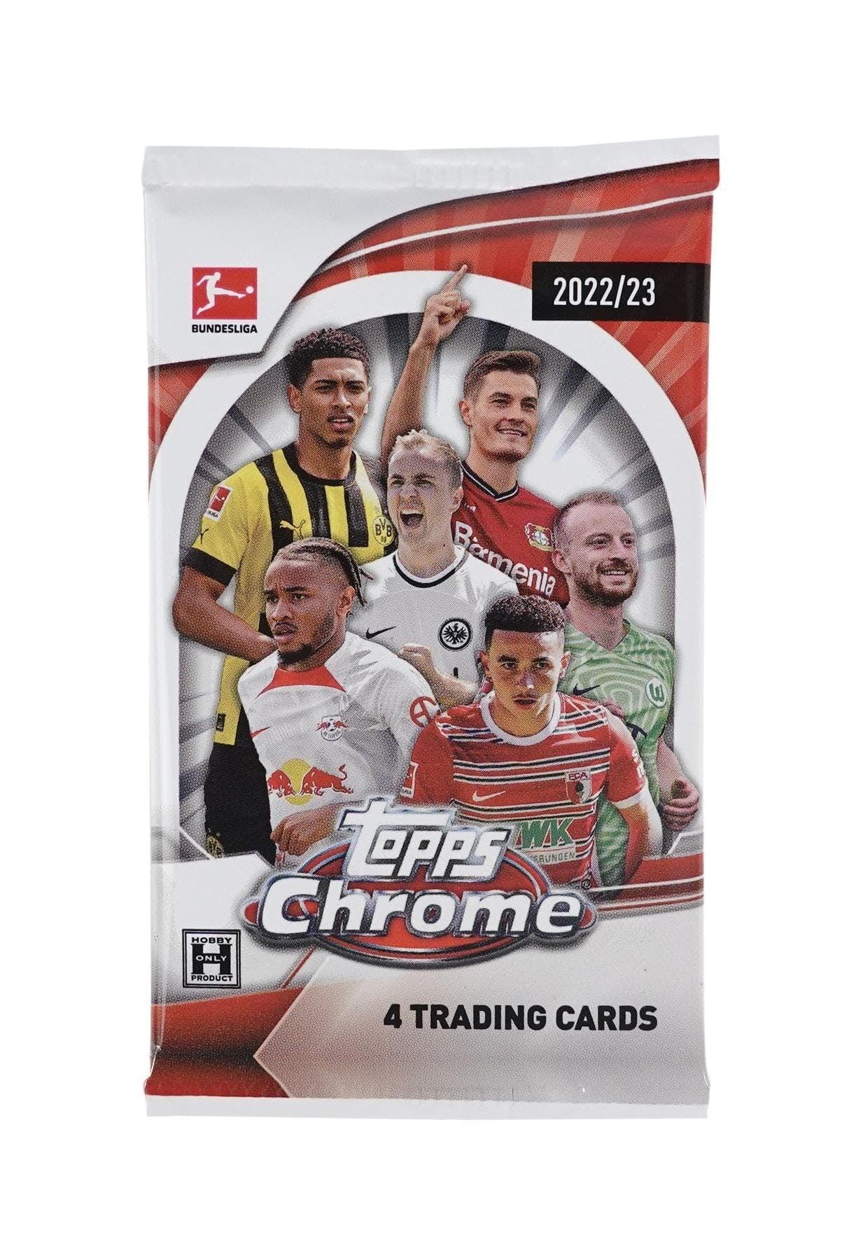22-23 Topps Chrome Bundesliga Soccer Hobby Box