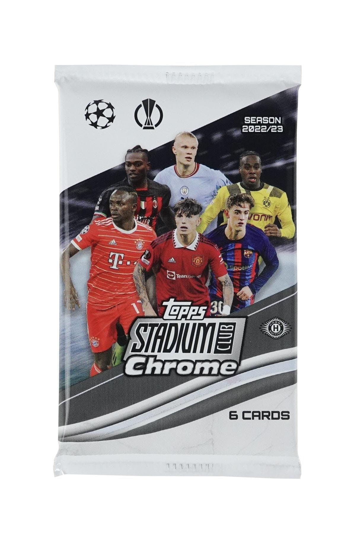22-23 Topps UEFA UCC Stadium Club Chrome Hobby Box Soccer Trading Cards