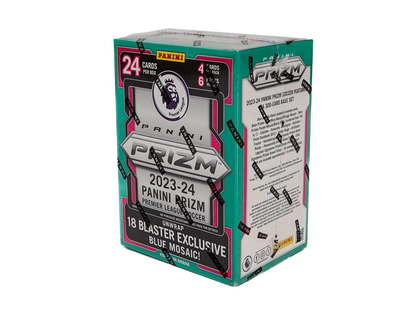2023/24 Panini Prizm Premier League EPL Soccer Hobby Blaster Box (Pink Mosaic Prizms!)