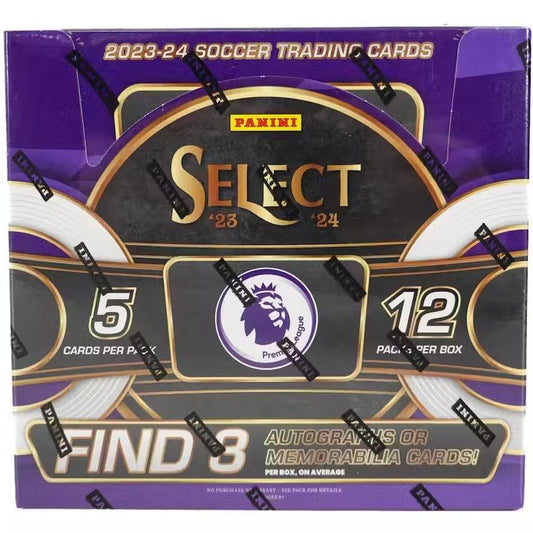 2023/24 Panini Select Premier League EPL Soccer Hobby Box