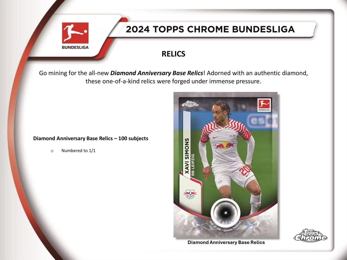2023-2024 Topps Chrome Bundesliga Soccer Hobby Box