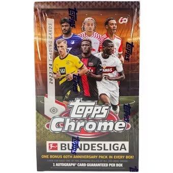 2023-2024 Topps Chrome Bundesliga Soccer Hobby Box