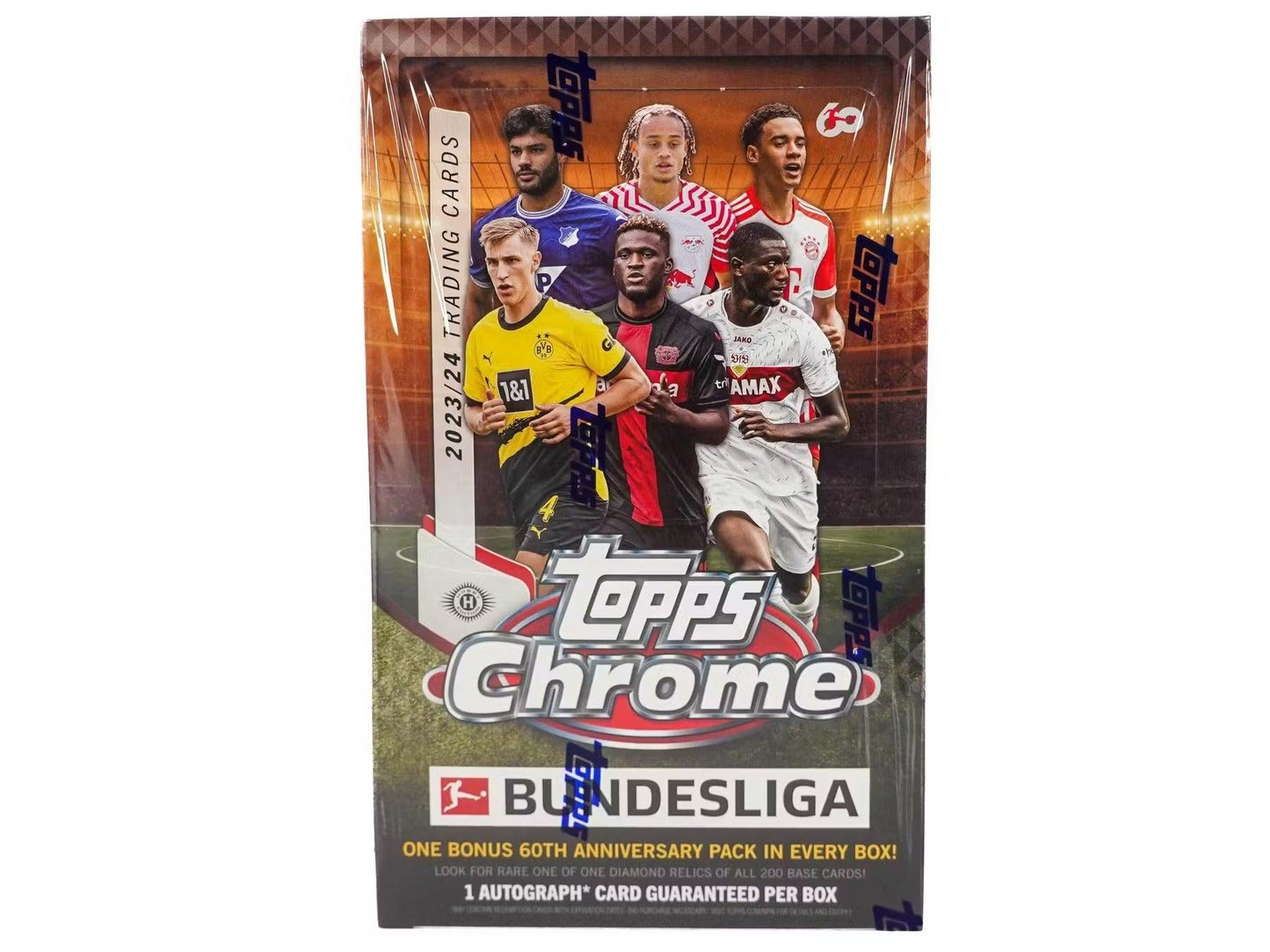 2023-2024 Topps Chrome Bundesliga Soccer Hobby Box