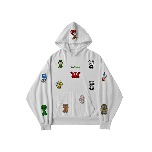 VeeFriends Hoodies Exclusive White Patched