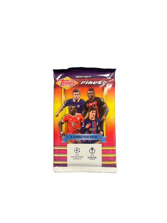 Topps Finest Flashbacks UEFA Club Competitions 2022-23  - Pack