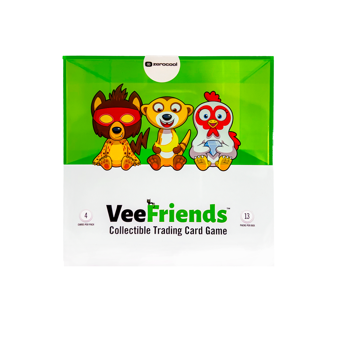 VeeFriends Series 2 “Compete and Collect” Trading Cards Box Zerocool
