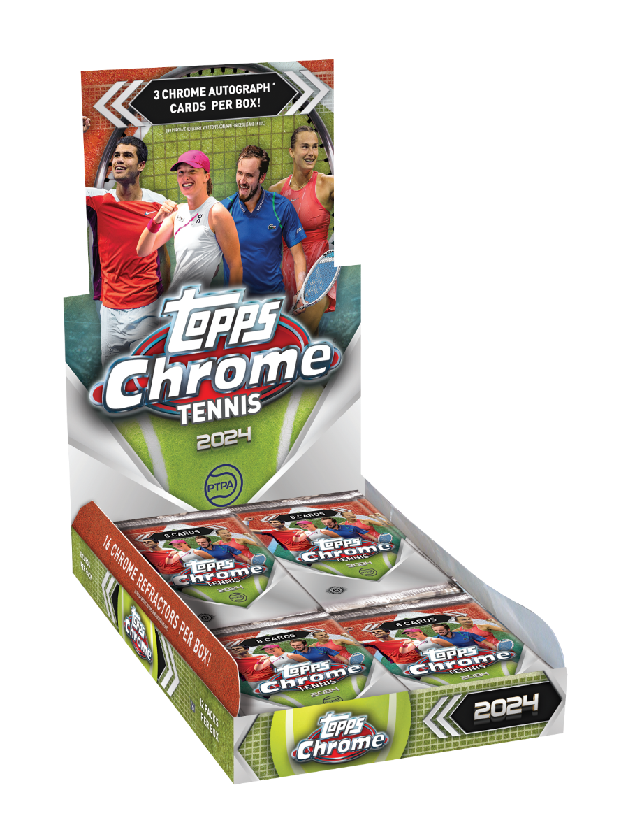 Topps Chrome Tennis 2024 - Hobby Box
