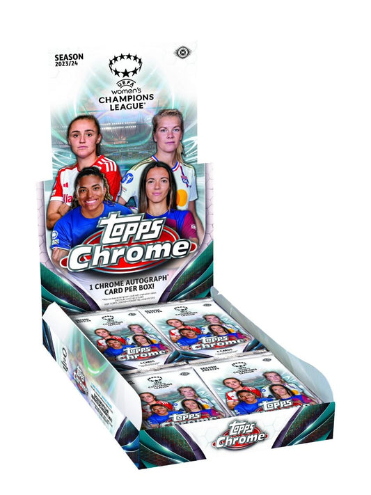 Topps Chrome Women’s UCC 2023/24 - Hobby Box