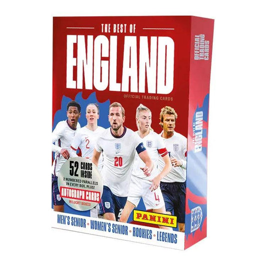 Panini The Best of England Official Trading Cards Box