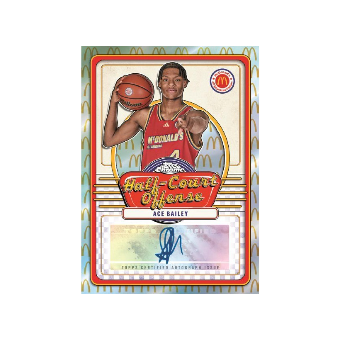 Topps Chrome McDonald's All American Basketball 2024 Hobby Box