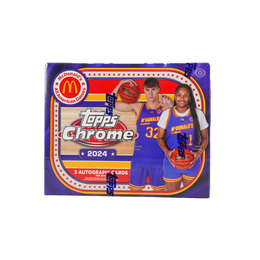 Topps Chrome McDonald's All American Basketball 2024 Hobby Box