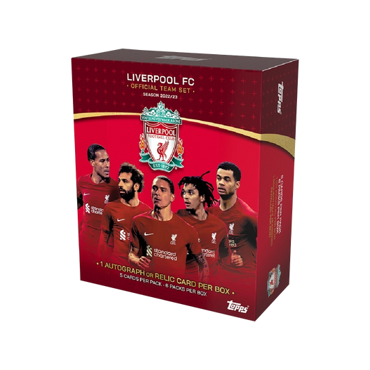 Topps Liverpool FC Official 22/23 Team Set
