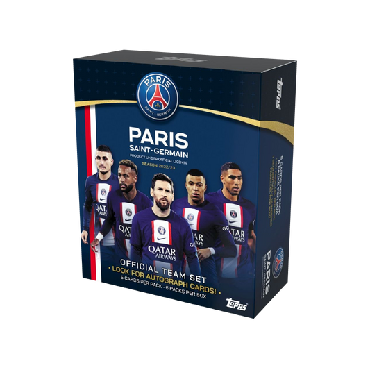 Topps Paris Saint-Germain 2022/23 Team Set