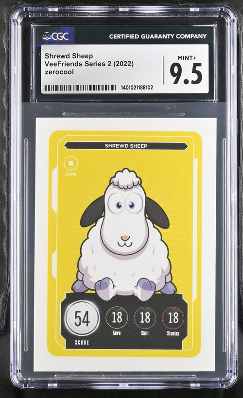 VeeFriends Shred Sheep ZeroCool VeeFriends Series 2 2022 CGC9.5
