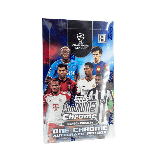 Topps Stadium Club Chrome UEFA Club Competitions 23/24 Hobby Box