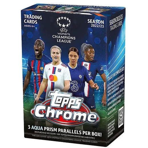 22-23 Topps Chrome UEFA Women's Champions League Blaster Box