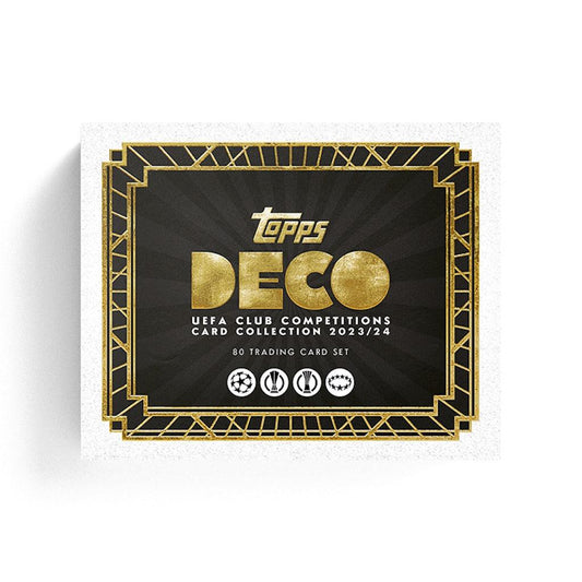 Topps Deco Soccer UEFA Club Competitions 2023/24 Hobby Box