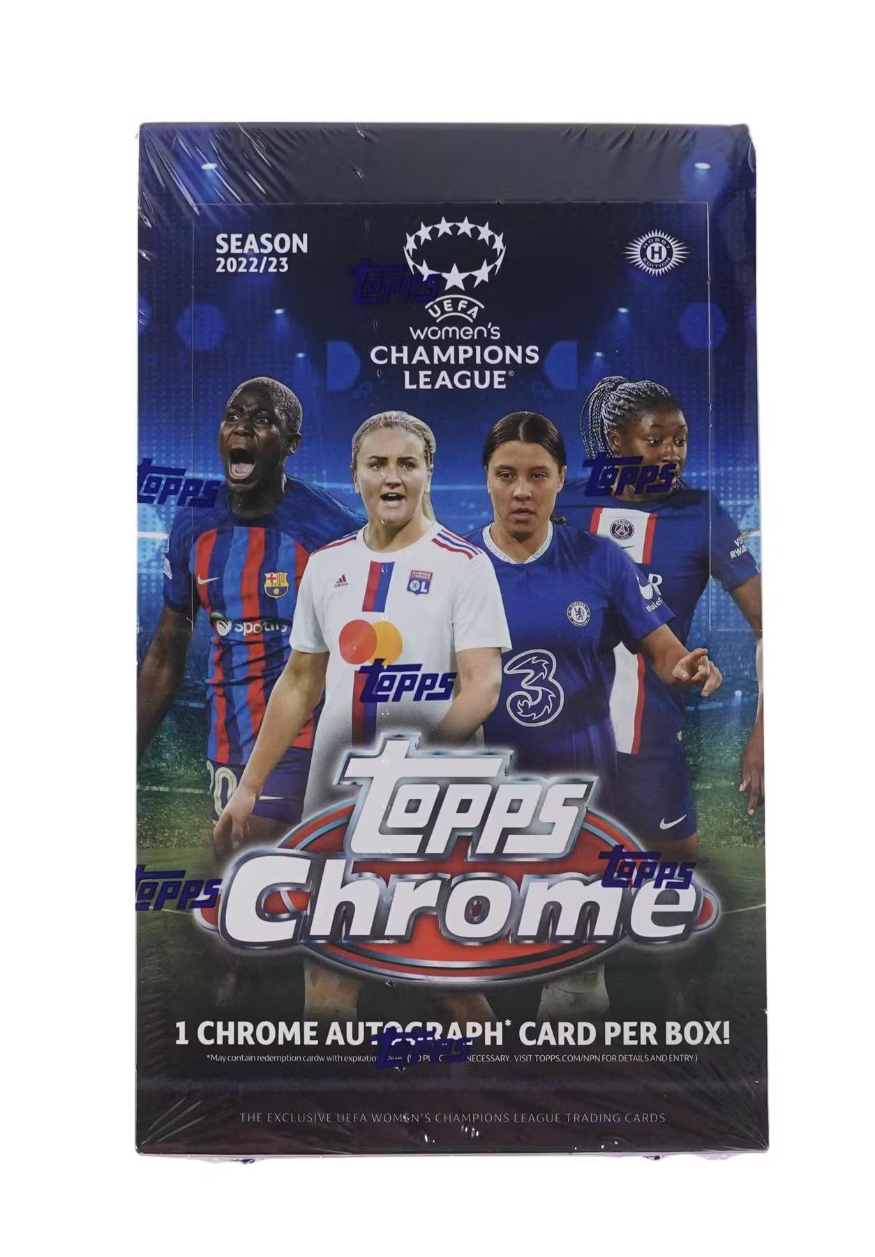 2023 Topps Chrome UEFA Women's Champions League Hobby Box