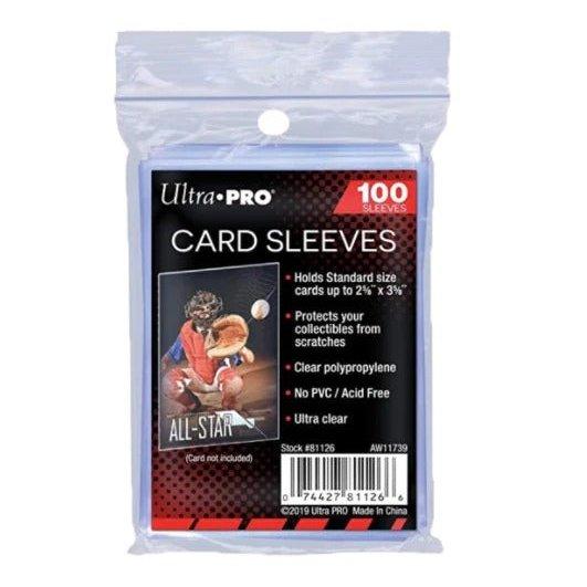 Ultra Pro Card Sleeves - 100 Sleeves Pack