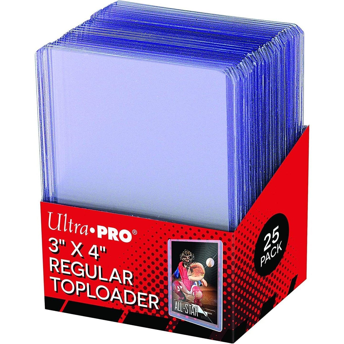 Ultra Pro Toploaders Clear 3 x 4 Inch - 25 Pack