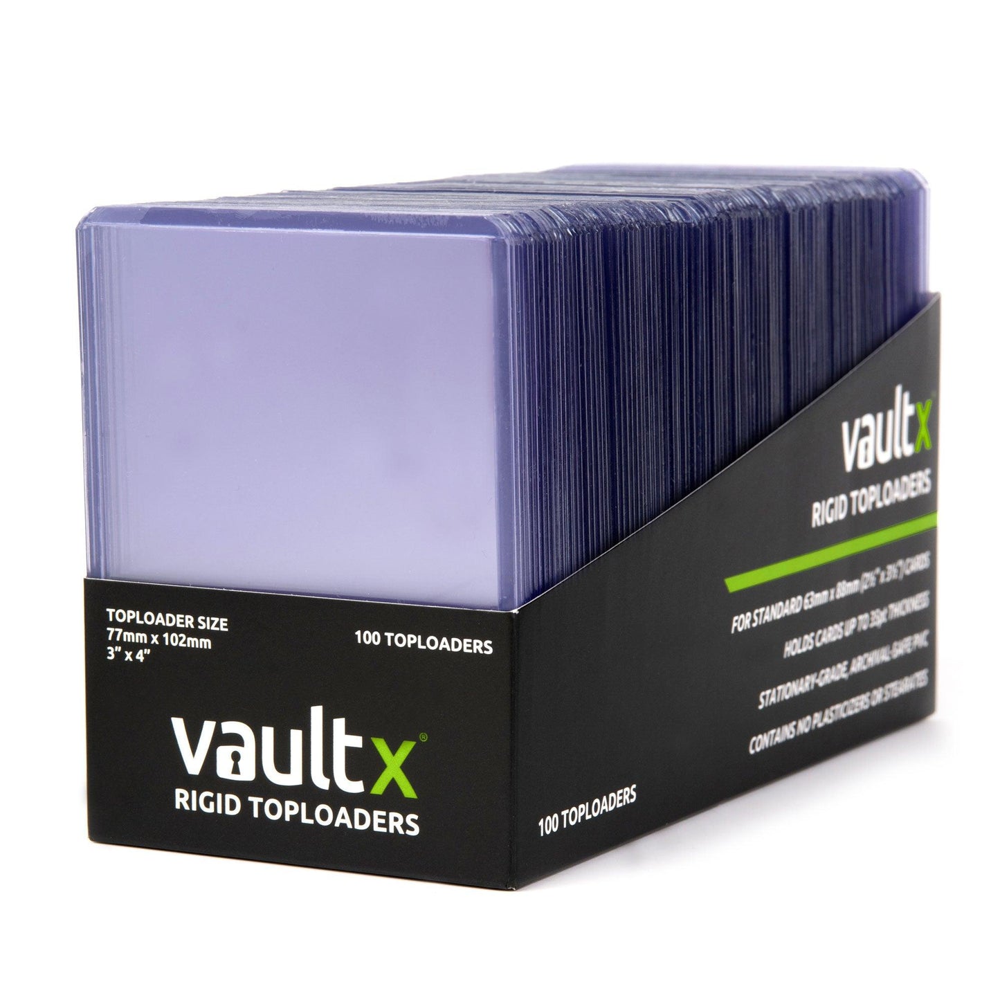 Vault X Rigid Toploaders 35pt (100 Pack)