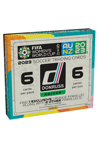 2023 Panini Donruss FIFA Women's World Cup Soccer Hobby Blaster Box
