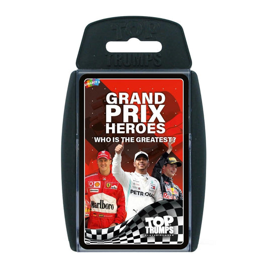 Topp Trump Grand Prix Heroes Card Game Who Is The Greatest?
