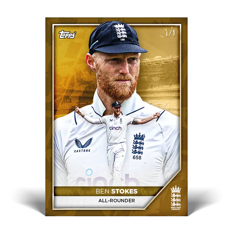 Topps England Cricket Team Set 2024