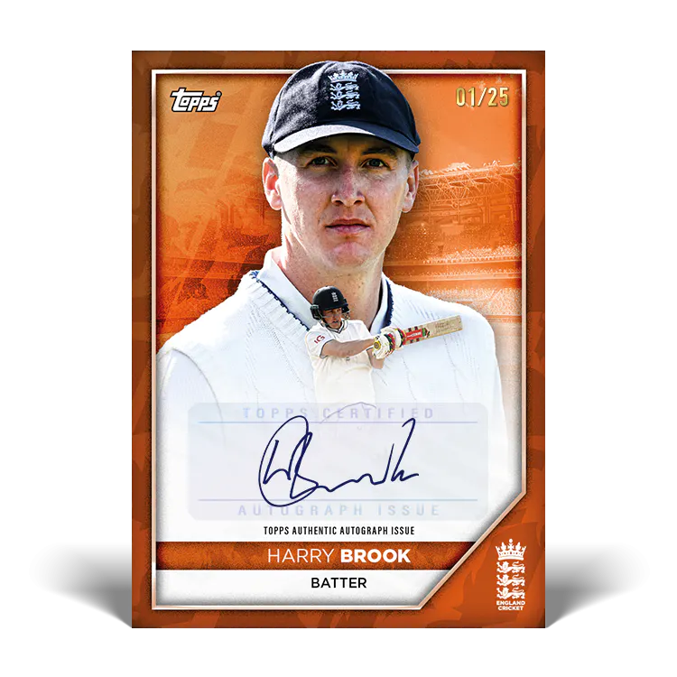 Topps England Cricket Team Set 2024