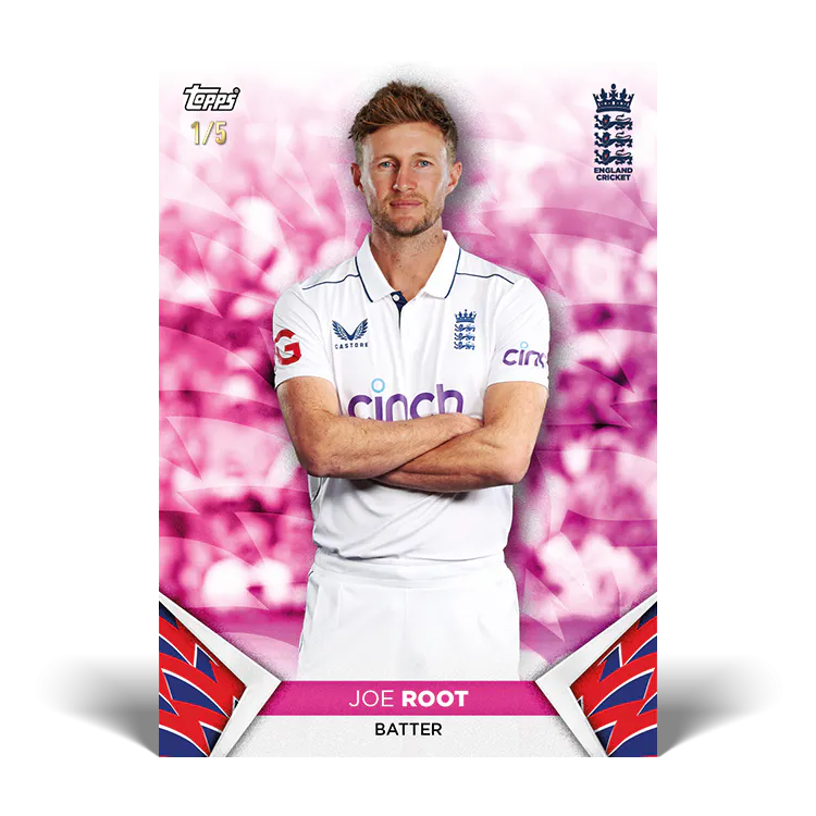 Topps England Cricket Team Set 2024
