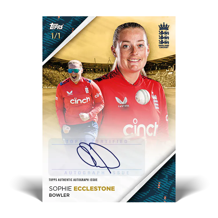 Topps England Cricket Team Set 2024