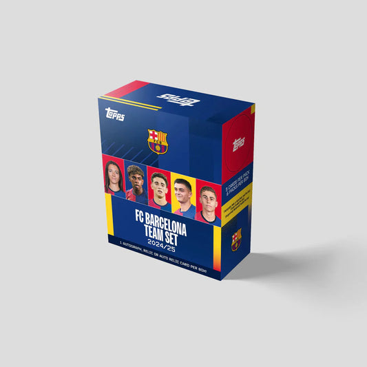 2024-25 Topps Soccer FC Barcelona Team Set Box