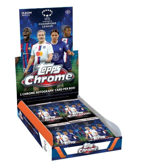 2023 Topps Chrome UEFA Women's Champions League Hobby Box