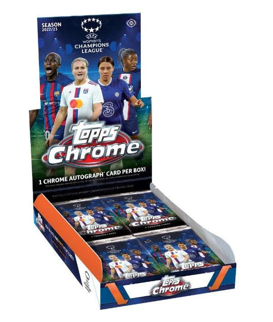 2023 Topps Chrome UEFA Women's Champions League Hobby Box