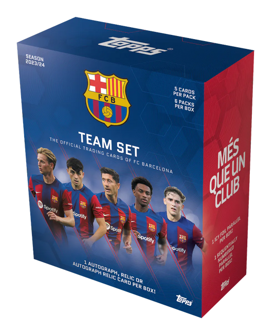 Topps BARCELONA Official Team Set 23/24