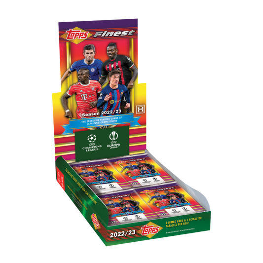 Topps Finest Flashbacks UEFA Club Competitions 2022-23 Hobby Box