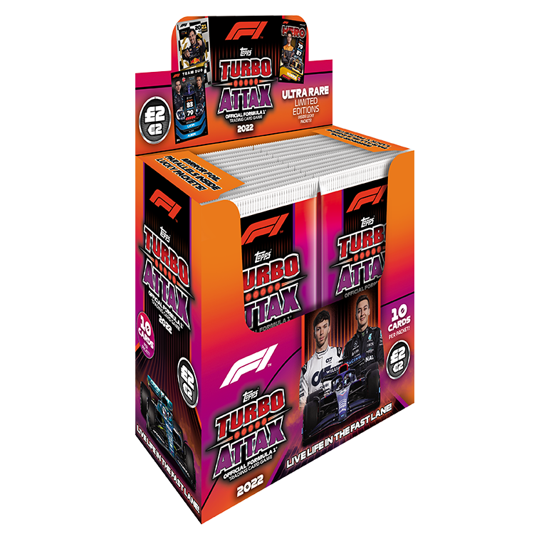 Topps Formula 1 2022 Turbo Attax - Full box