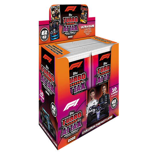 Topps Formula 1 2022 Turbo Attax - Full box
