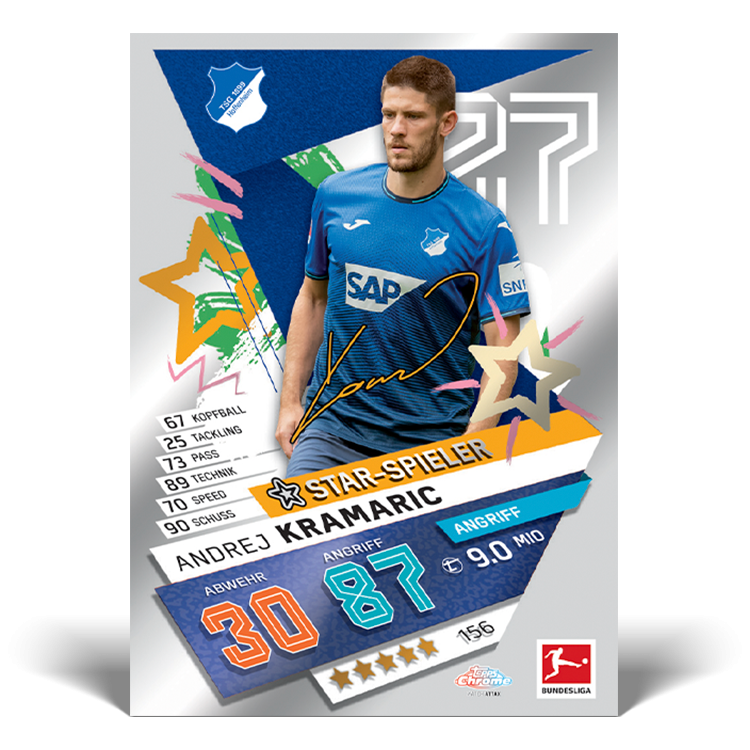 Topps Bundesliga Match Attax Chrome 2021/22  - Pack