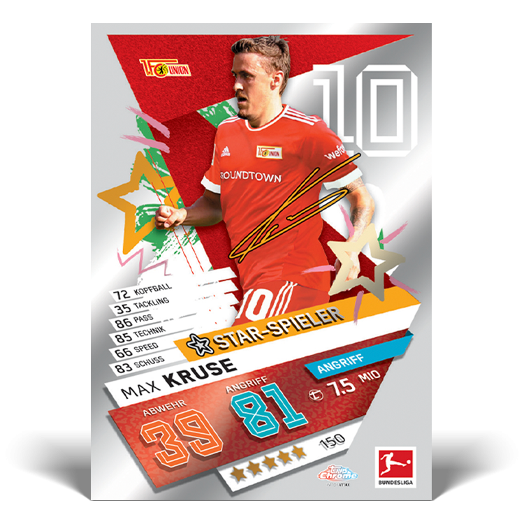 Topps Bundesliga Match Attax Chrome 2021/22  - Pack