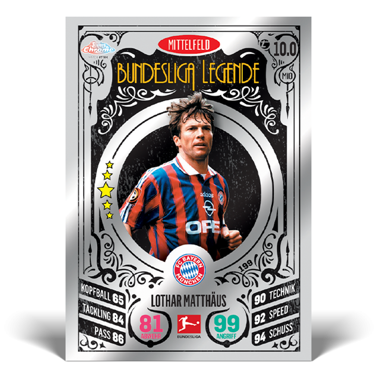 Topps Bundesliga Match Attax Chrome 2021/22  - Pack