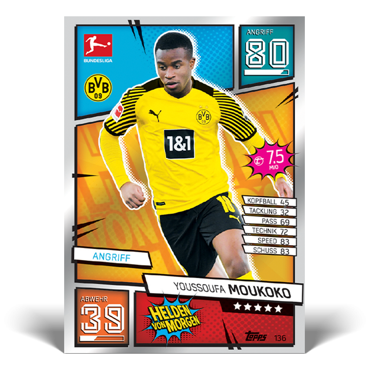 Topps Bundesliga Match Attax Chrome 2021/22  - Pack