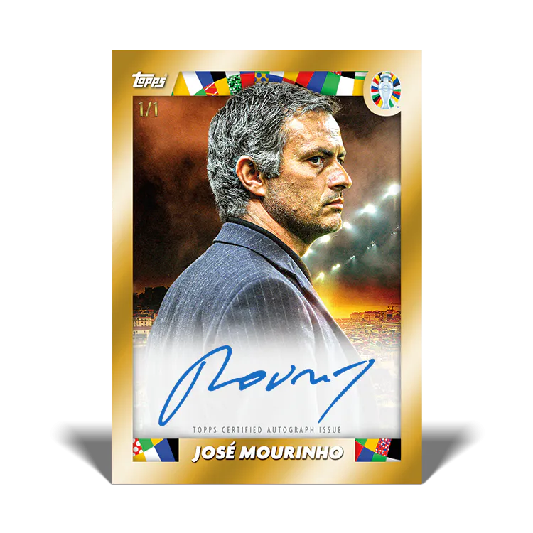 Topps Jose Mourinho Platinum Curated Euro 2024 Box