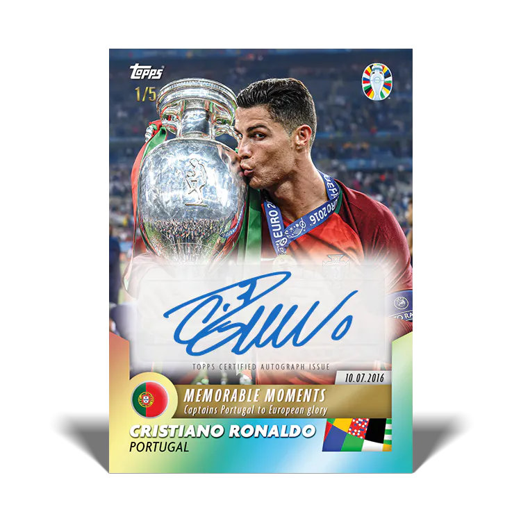 Topps Jose Mourinho Platinum Curated Euro 2024 Box