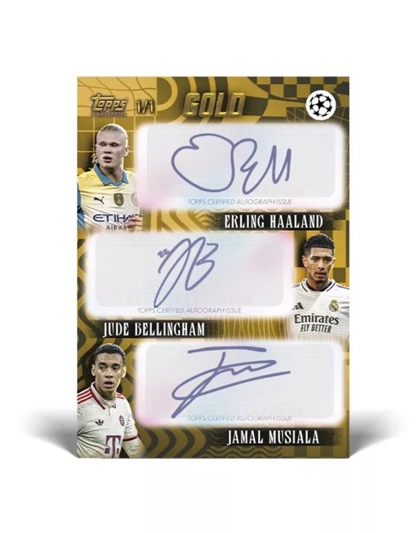 Topps UCC Gold UEFA Club Competition 2024/25