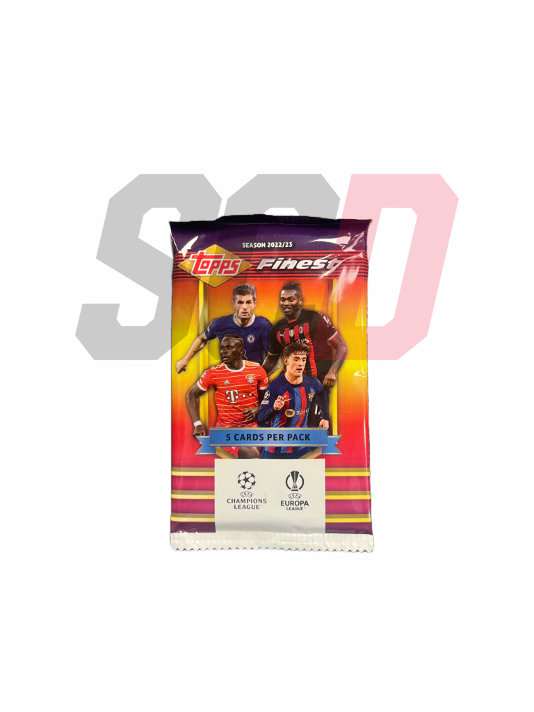 🎁 Topps Finest Flashbacks UEFA Club Competitions 2022-23  - Pack (100% off)