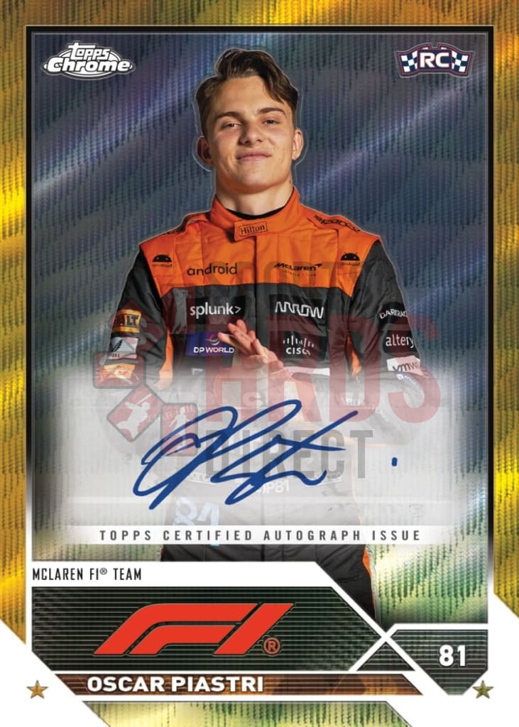 Topps F1 Formula 1 Chrome 2023  - Pack