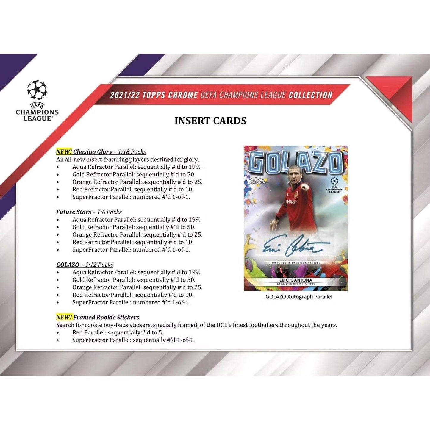 2021/22 Topps UEFA Champions League Chrome Soccer Hobby Box