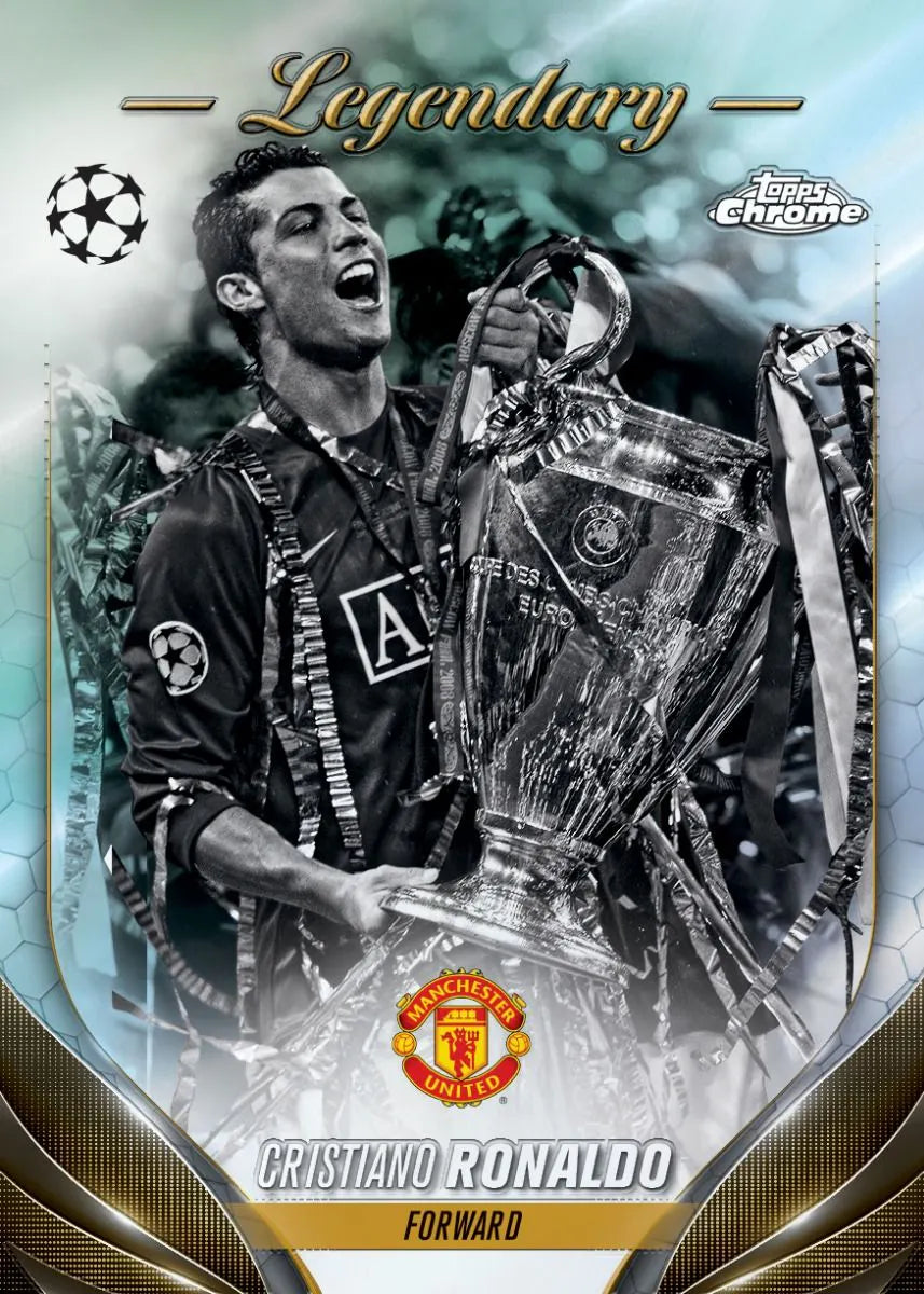 Topps Chrome UEFA Club Competitions Jumbo 2023-24 Pack